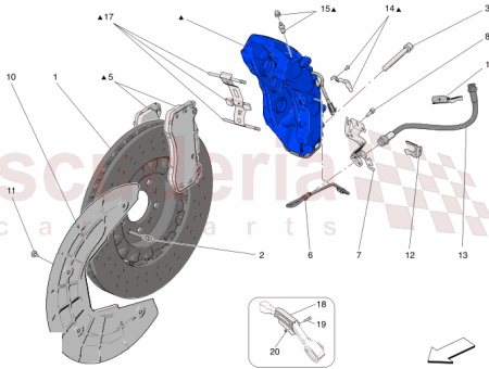 Photo of BRAKE FRONT LH BLACK ANODIZE…