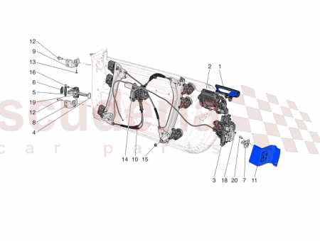 Photo of LH FRONT DOOR STRIKE REINF…
