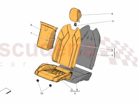 Photo of LH REAR CUSHION FOAM PAD…