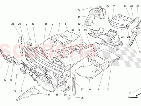 Photo of SOPORTE CENTRAL DEL LADO IZQUIERDO…