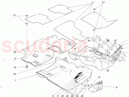 Photo of LH PASSENGER COMPARTMENT CARPET…