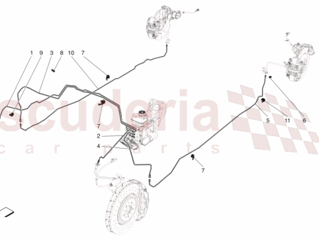 Photo of TUBO DE FRENO TRASERO DCHA…