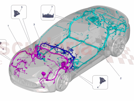 Photo of MAZO DE CABLES TRASERO…