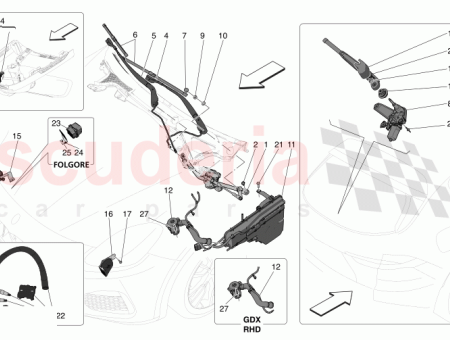 Photo of BRAZO DEL LIMPIAPARABRISAS DEL LADO DEL PASAJERO…