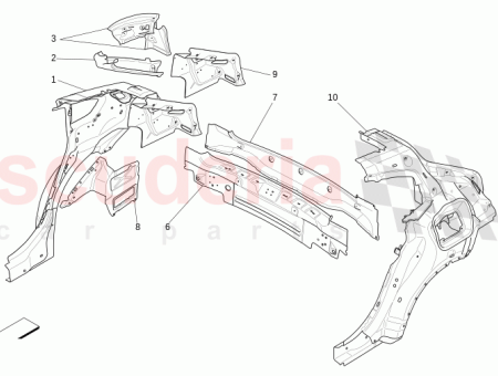 Photo of CONJUNTO DEL BASTIDOR LATERAL DE LA CARROCER A…