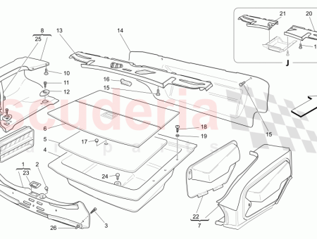 Photo of PANEL DE SUELO DEL COMPARTIMENTO DE LA RUEDA…