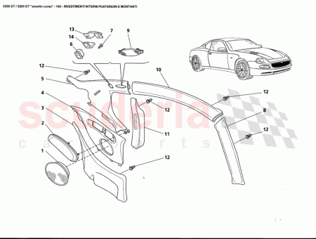 Photo of PANEL LATERAL SUPERIOR TRASERO IZQUIERDO…