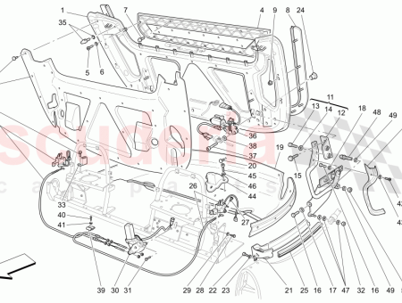 Photo of MOLDURA DE CUBIERTA DE CAPOTE AZUL AZUL 66120004…