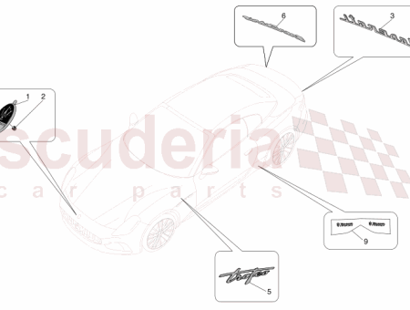 Photo of LOGO TRASERO MASERATI NEGRO…