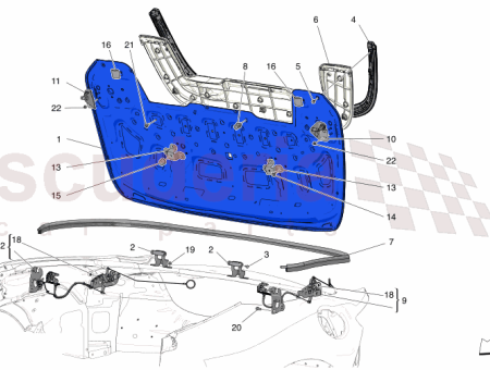 Photo of REAR DOOR OPENING GASKET…