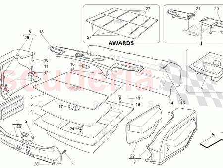 Photo of PANEL DE SUELO DEL COMPARTIMENTO DE LA RUEDA…