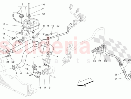 Photo of WATER DELIVERY PIPE FROM ENGINE TO RADIATOR…
