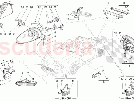 Photo of FARO LATERAL IZQUIERDO PLATA TEXTURA GRIS TEXTURA…