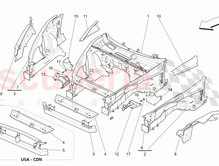 Photo of CONEXI N LATERAL TRASERA DERECHA DE LA CARROCER…