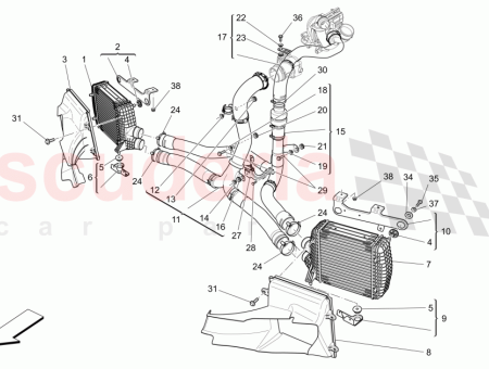 Photo of MANGUITO DE LA TURBINA AL INTERCOOLER…