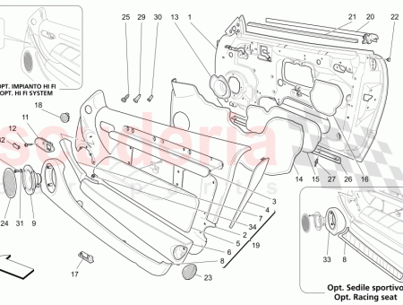Photo of BOLSILLO LATERAL DERECHO COMPLETO TABACCO TABACO 364014600 SILVER…