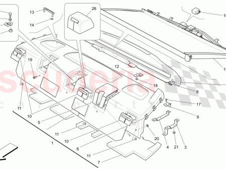 Photo of CONJUNTO DE BANDEJA TRASERA SISTEMA DE SONIDO PREMIUM…