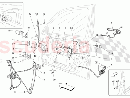 Photo of CAJA DE LA MANILLA DELANTERA IZQUIERDA…