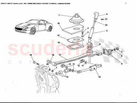 Photo of SOPORTE DE LA PALANCA DE CAMBIOS…