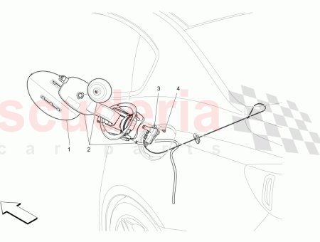 Photo of BASE DE LA BOCA DE LLENADO DE COMBUSTIBLE…