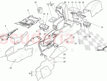 Photo of PLACA EMBELLECEDORA CENTRAL DEL SALPICADERO PLATA CHRONO GRIS…