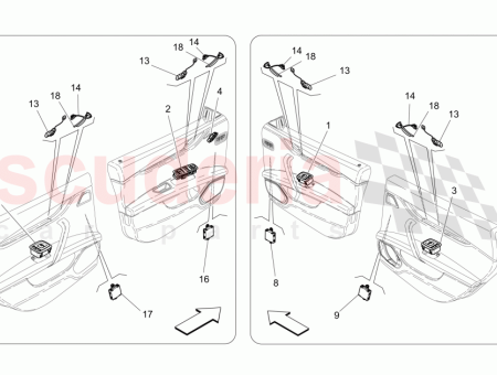 Photo of ECU DEL NODO DE LA PUERTA TRASERA DERECHA…