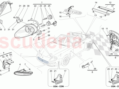 Photo of FARO LATERAL IZQUIERDO AZUL SEBRING COD PPG 226918…