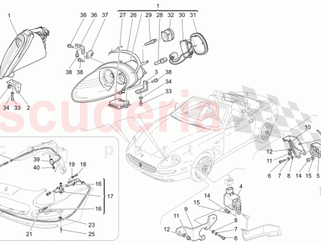 Photo of FARO LATERAL IZQUIERDO AZUL NETTUNO COD PPG 237869…