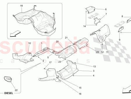 Photo of ESCUDO T RMICO DEL SILENCIADOR IZQUIERDO…