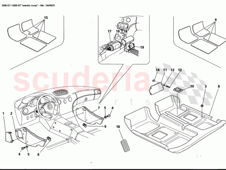 Photo of CONSOLA LATERAL DERECHA MOQUETA ORO P LIDO…