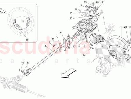 Photo of VOLANTE COMPLETO MARRONE CORNIOLA CORNIOLA MARR N 094082770…