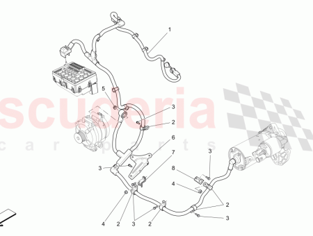 Photo of CABLE DE CONEXI N DEL ALTERNADOR AL MOTOR…