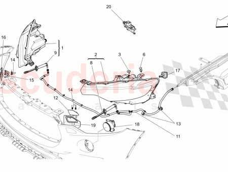 Photo of FARO LATERAL IZQUIERDO LUCES DELANTERAS CON VOLANTE A…