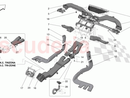 Photo of CONDUCTO DE AIRE TRASERO DERECHO…