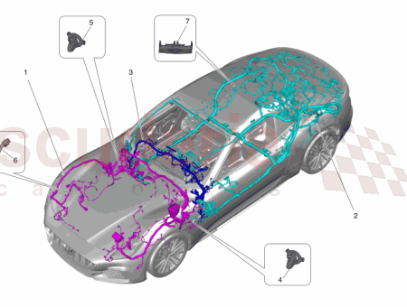 Photo of MAZO DE CABLES TRASERO…
