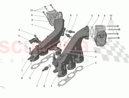 Photo of CONJUNTO DEL COLECTOR DE ADMISI N LATERAL IZQUIERDO…