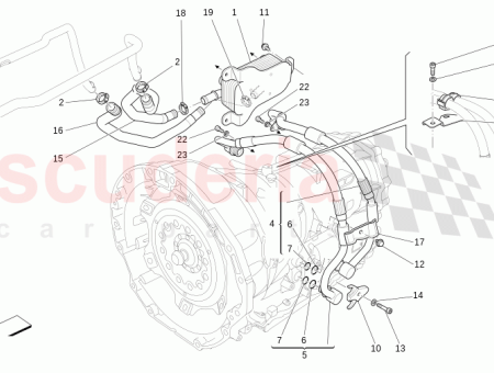 Photo of TUBO DE SUMINISTRO DE AGUA DEL MOTOR AL…