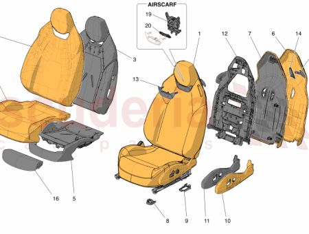 Photo of COJ N DE ESPUMA LADO PASAJERO…