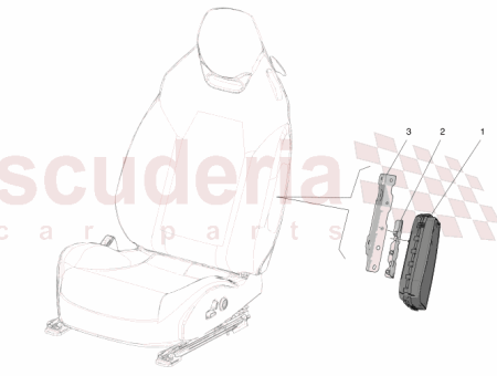 Photo of LH SOPORTE DE BOLSA EN EL RESPALDO…