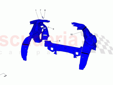 Photo of CONJUNTO DEL BASTIDOR LATERAL DE LA CARROCER A…