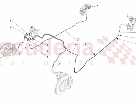 Photo of TUBO DE FRENO ECU DELANTERO LH…