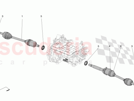 Photo of LH COMPLETE FRONT AXLE SHAFT…