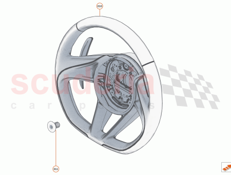 Photo of ASSY STEERING WHEEL ALU…