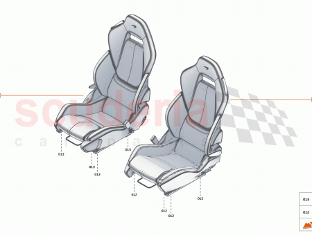 Photo of ASSY SEAT MANUAL LHD DRIVER CF…