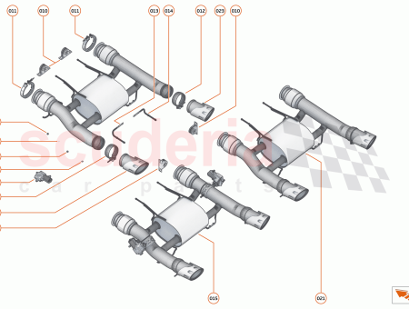 Photo of ASSY EXHAUST MUFFLER AND TAILPIPE STANDARD…