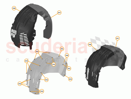 Photo of WHEELARCH LINER FRONT FRONT LH…