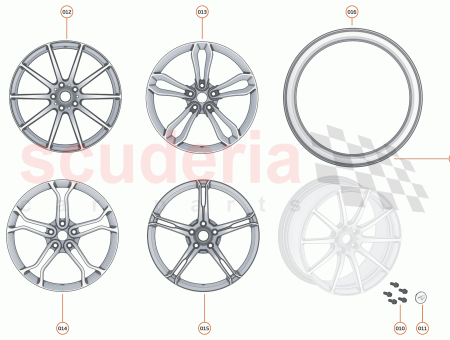 Photo of TYRE PIRELLI 305 30R20 PZERO REAR…