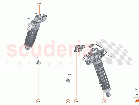 Photo of SUSPENSION UNIT NOSE LIFT FRONT LH…