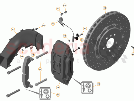 Photo of Duct Disc Cooling Carbon Rear RH 675LT…