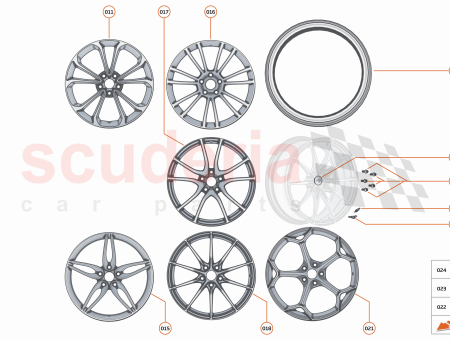 Photo of WHEEL LIGHTWEIGHT 10 SPOKE 20X10 0J REAR…